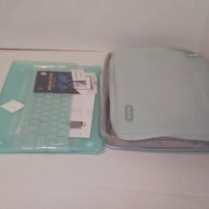 Mosiso Macbook pro 13 inch Hard Shell Cover &Laptop Sleeve Bag A1708, A2159 NWOT